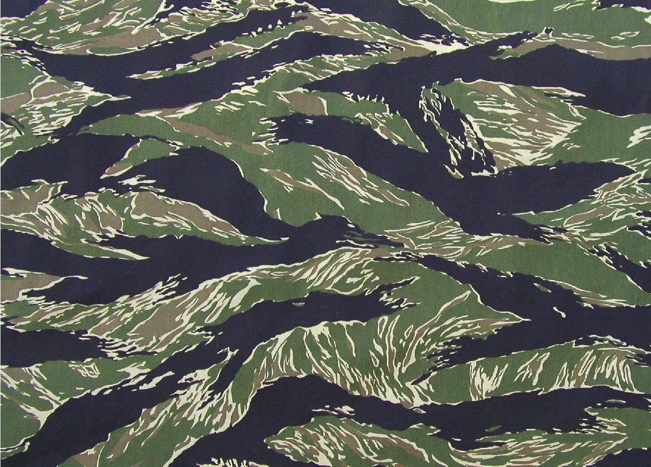 500D Nylon Cordura Vietnamese Tiger Stripe